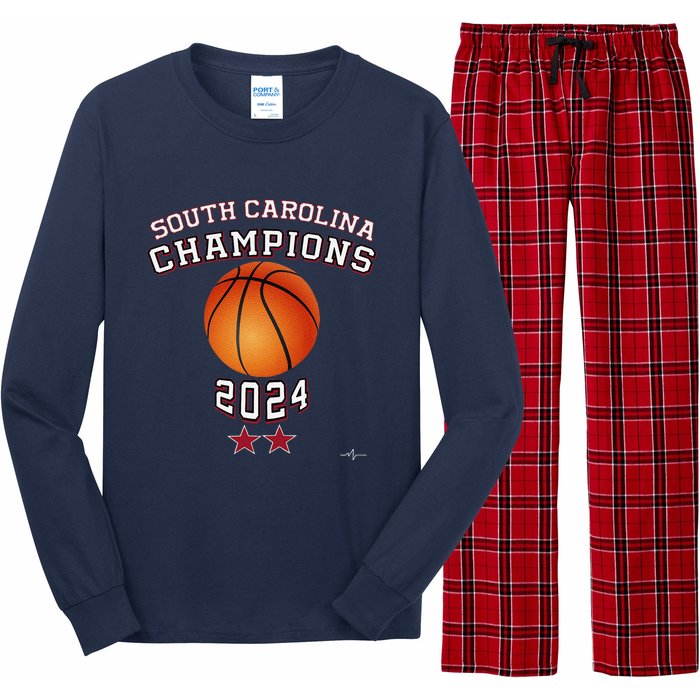 South Carolina Women Basketball Champion 2024 Long Sleeve Pajama Set