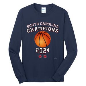 South Carolina Women Basketball Champion 2024 Tall Long Sleeve T-Shirt