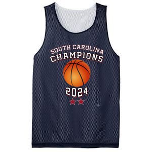 South Carolina Women Basketball Champion 2024 Mesh Reversible Basketball Jersey Tank