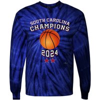 South Carolina Women Basketball Champion 2024 Tie-Dye Long Sleeve Shirt