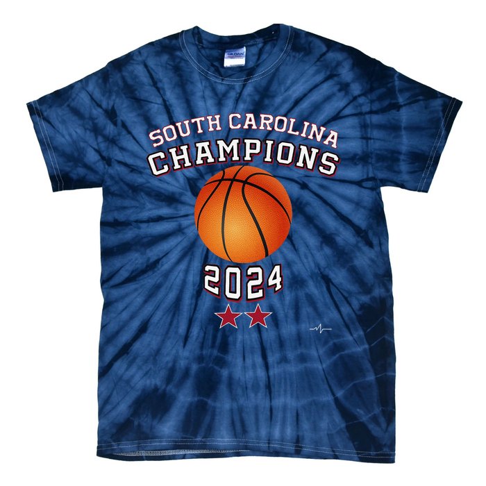 South Carolina Women Basketball Champion 2024 Tie-Dye T-Shirt