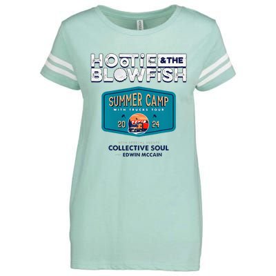 Summer Camp With Trucks Enza Ladies Jersey Football T-Shirt