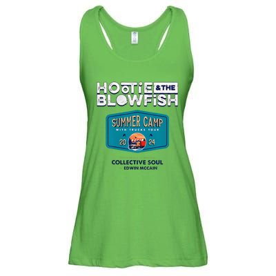 Summer Camp With Trucks Ladies Essential Flowy Tank