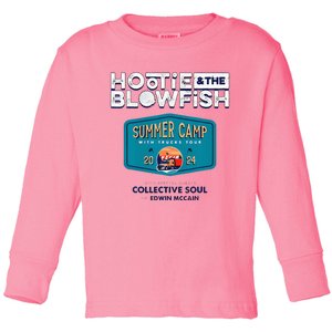 Summer Camp With Trucks Toddler Long Sleeve Shirt