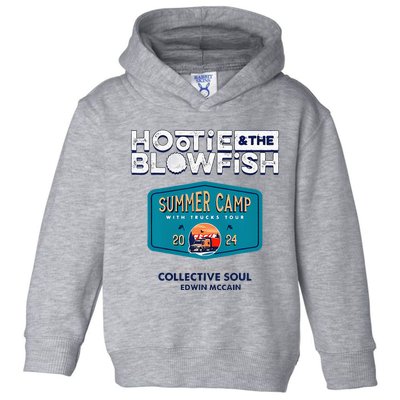 Summer Camp With Trucks Toddler Hoodie