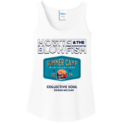 Summer Camp With Trucks Ladies Essential Tank