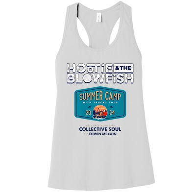 Summer Camp With Trucks Women's Racerback Tank