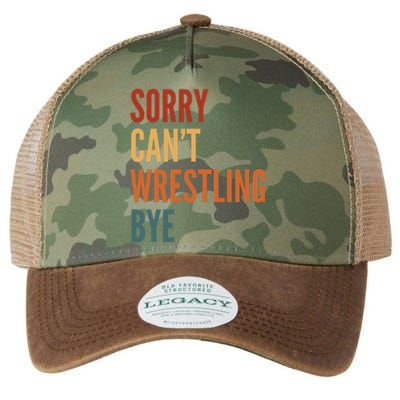 Sorry CanT Wrestling Bye Legacy Tie Dye Trucker Hat