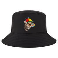 Silly Cat With Lollipop Meme Cool Comfort Performance Bucket Hat