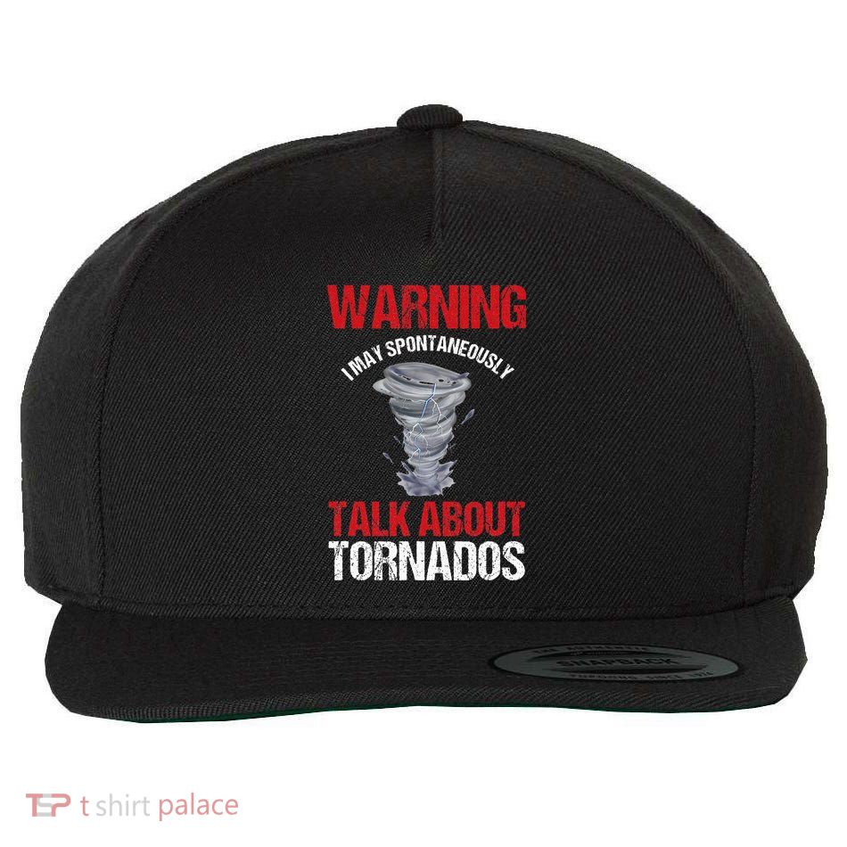 Storm Chaser Weather Forecaster Meteorologist Tornadoes Wool Snapback Cap