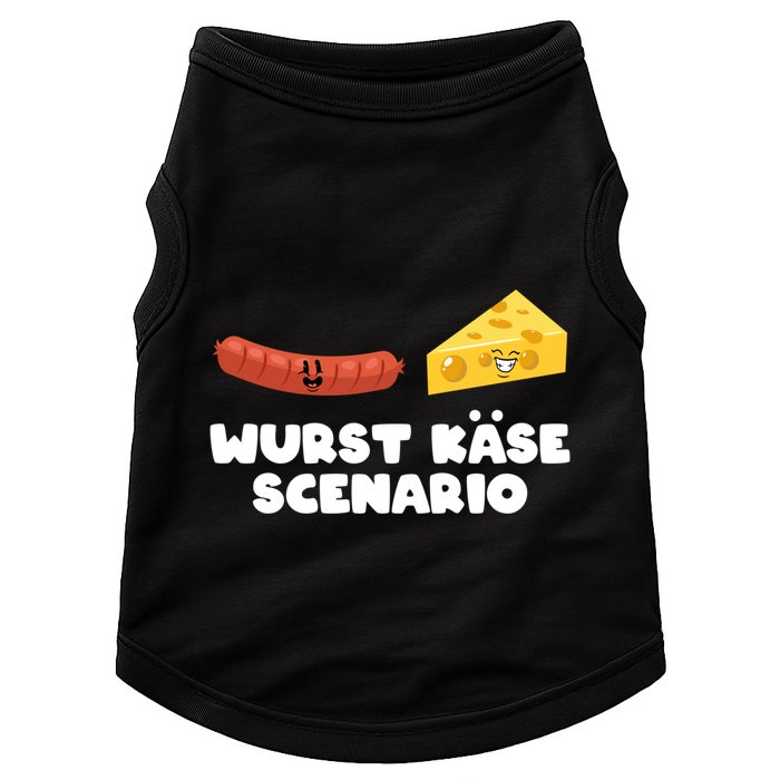 Sausage Cheese Wurst KäSe Scenario Joke Doggie Tank