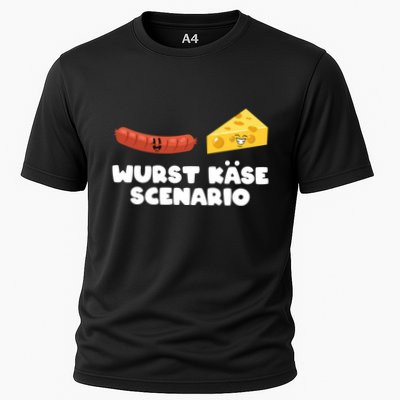 Sausage Cheese Wurst KäSe Scenario Joke Performance Shirt
