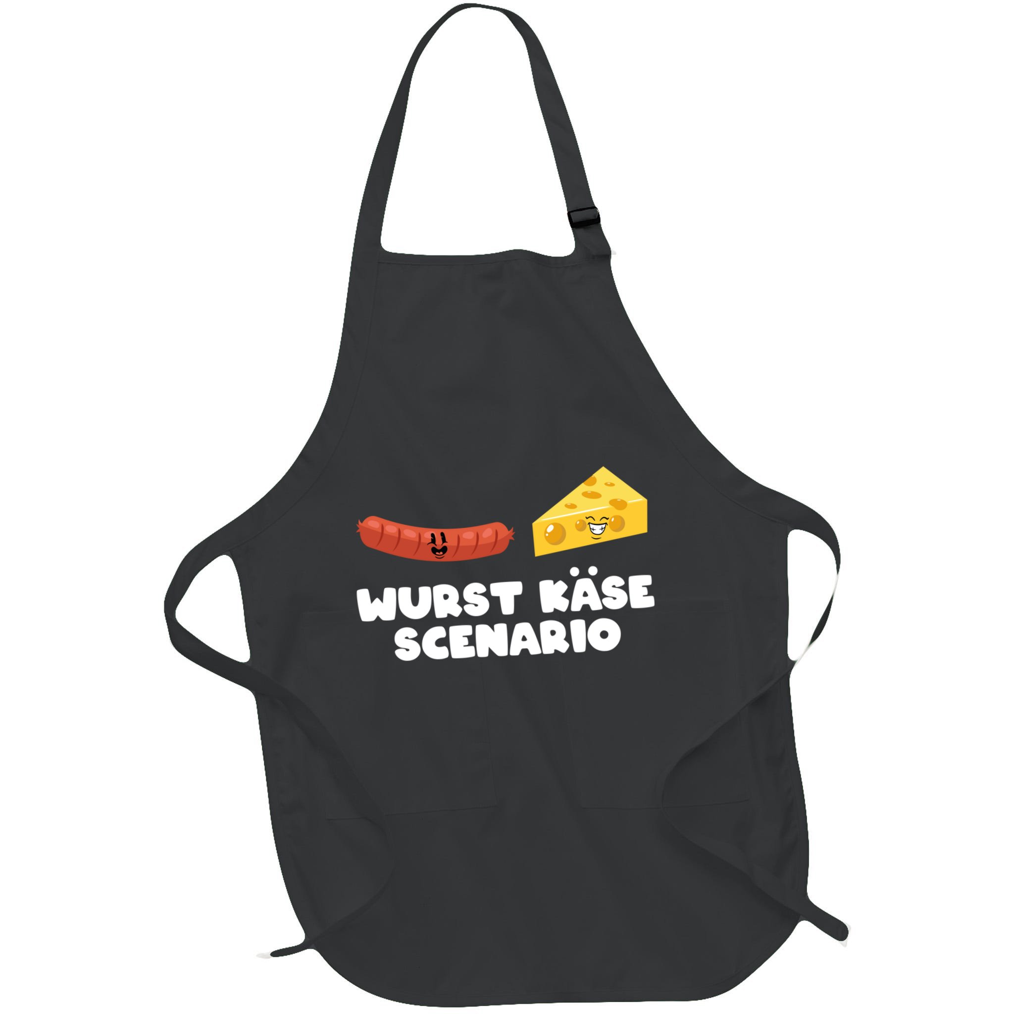 Sausage Cheese Wurst KäSe Scenario Joke Apron