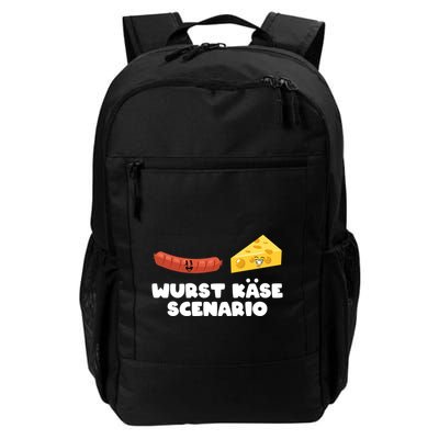 Sausage Cheese Wurst KäSe Scenario Joke Backpack