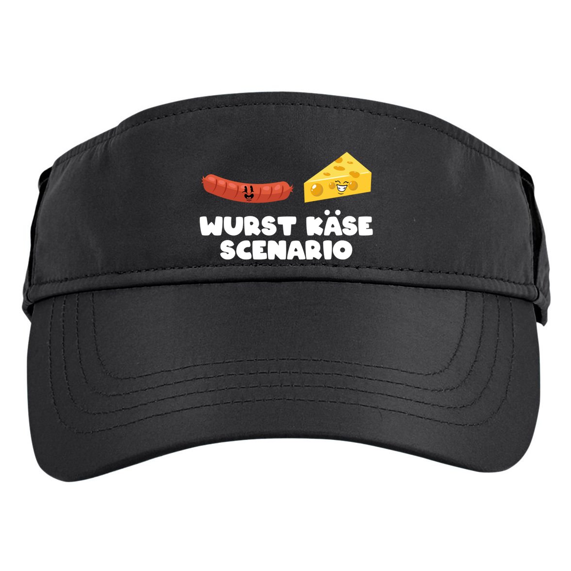 Sausage Cheese Wurst KäSe Scenario Joke Adult Drive Performance Visor