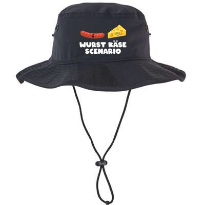 Sausage Cheese Wurst KäSe Scenario Joke Bucket Hat
