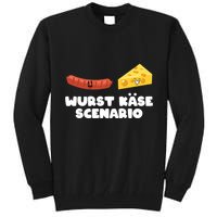 Sausage Cheese Wurst KäSe Scenario Joke Tall Sweatshirt