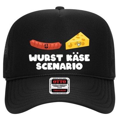 Sausage Cheese Wurst KäSe Scenario Joke Trucker Hat