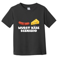 Sausage Cheese Wurst KäSe Scenario Joke Toddler T-Shirt