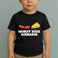 Sausage Cheese Wurst KäSe Scenario Joke Toddler T-Shirt