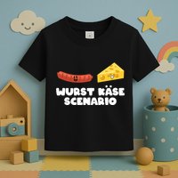Sausage Cheese Wurst KäSe Scenario Joke Toddler T-Shirt