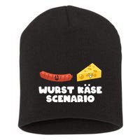 Sausage Cheese Wurst KäSe Scenario Joke Short Acrylic Beanie
