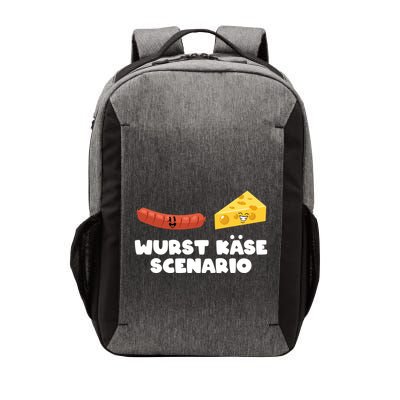 Sausage Cheese Wurst KäSe Scenario Joke Vector Backpack