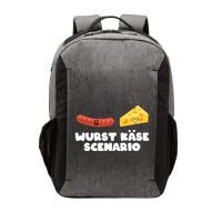 Sausage Cheese Wurst KäSe Scenario Joke Vector Backpack