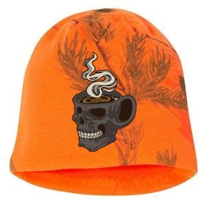 Scull Cup With Coffee Skeleton Gift Kati - Camo Knit Beanie