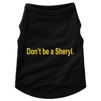 Sheryl Crow Wearing Don’T Be A Sheryl Doggie Tank