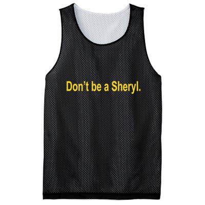Sheryl Crow Wearing Don’T Be A Sheryl Mesh Reversible Basketball Jersey Tank