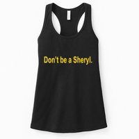 Sheryl Crow Wearing Don’T Be A Sheryl Womens Tank Top
