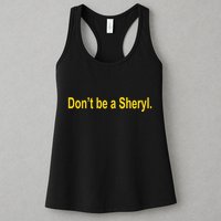 Sheryl Crow Wearing Don’T Be A Sheryl Womens Tank Top
