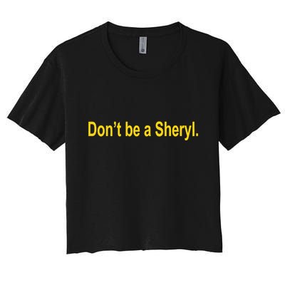 Sheryl Crow Wearing Don’T Be A Sheryl Crop Top