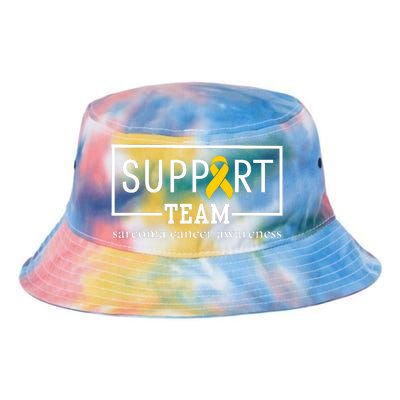 Sarcoma Cancer Warrior Awareness Support Team Tie Dye Newport Bucket Hat