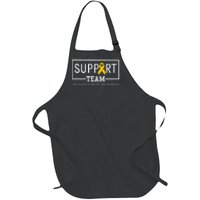 Sarcoma Cancer Warrior Awareness Support Team Full-Length Apron With Pockets