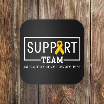 Sarcoma Cancer Warrior Awareness Support Team Coaster