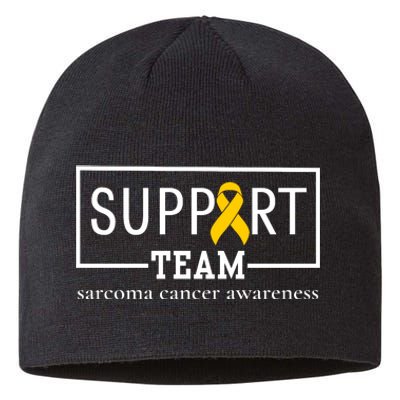 Sarcoma Cancer Warrior Awareness Support Team Sustainable Beanie