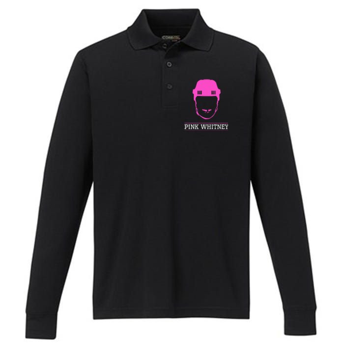 Spittin Chiclets X F.Ck Cancer Pocket Performance Long Sleeve Polo