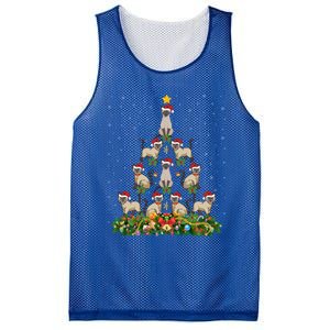 Siamese Cat Xmas Tree Gift Santa Hat Siamese Cat Christmas Great Gift Mesh Reversible Basketball Jersey Tank