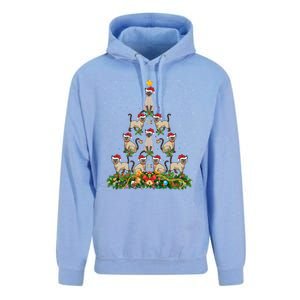 Siamese Cat Xmas Tree Gift Santa Hat Siamese Cat Christmas Great Gift Unisex Surf Hoodie