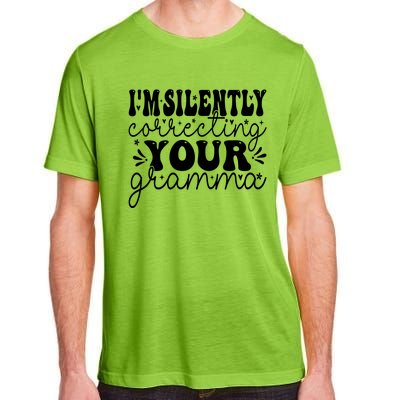 Silently Correcting Your Grammar Adult ChromaSoft Performance T-Shirt