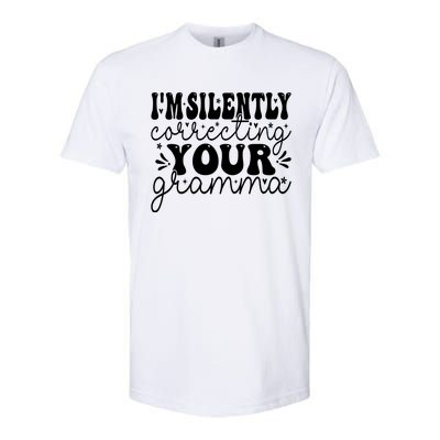 Silently Correcting Your Grammar Softstyle CVC T-Shirt