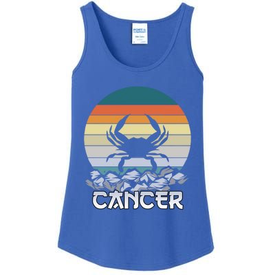 Sunset Cancer Zodiac Gift Ladies Essential Tank