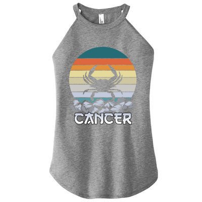 Sunset Cancer Zodiac Gift Women’s Perfect Tri Rocker Tank