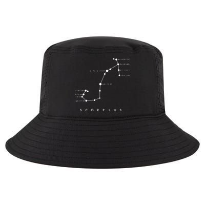 Scorpio Constellation Zodiac And Astronomy Design Gift Cool Comfort Performance Bucket Hat