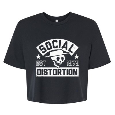 Social Distortion 1979 Bella+Canvas Jersey Crop Tee