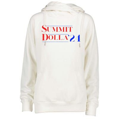 Summit Dolla ’24 John Summit Womens Funnel Neck Pullover Hood