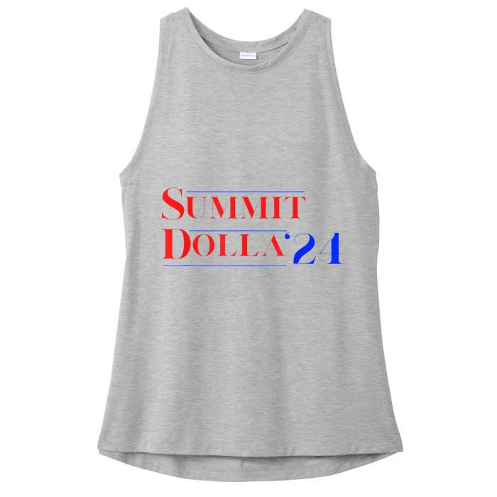 Summit Dolla ’24 John Summit Ladies PosiCharge Tri-Blend Wicking Tank