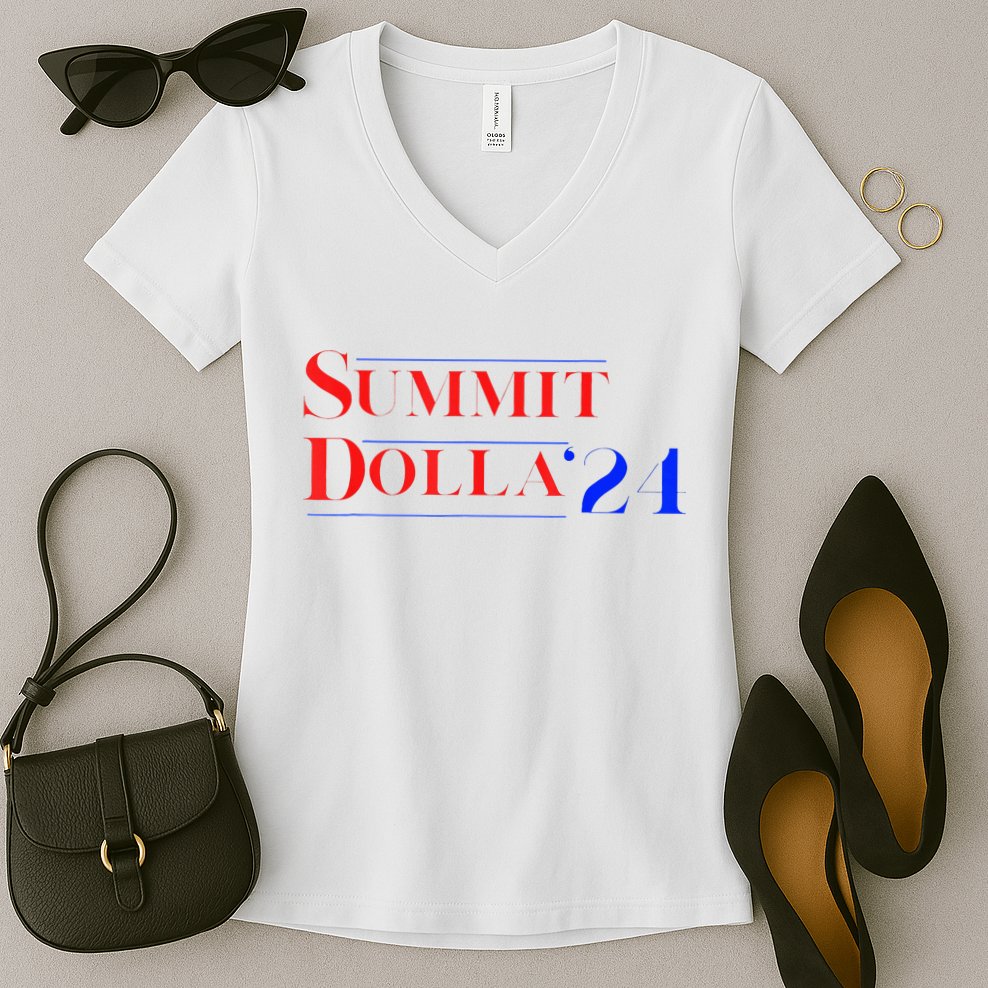Summit Dolla ’24 John Summit Women's V-Neck T-Shirt